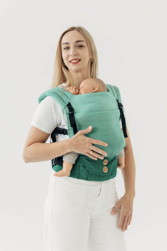 LennyLight Carrier, Standard Size, herringbone weave 100% cotton - FOR PROFESSIONAL USE EDITION - ENTWINE #babywearing