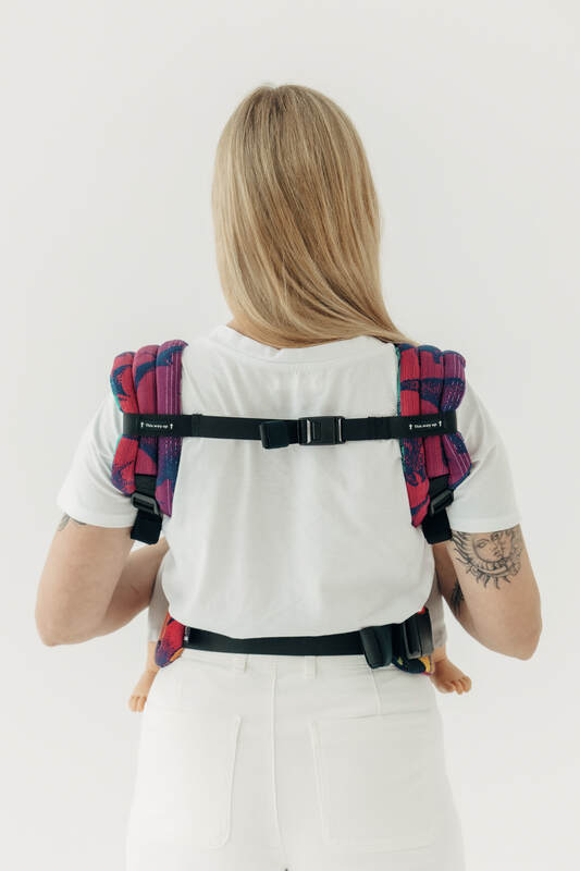 LennyLight Carrier, Standard Size, jacquard weave 100% cotton - FOR PROFESSIONAL USE EDITION - JURASSIC - NEW ERA #babywearing