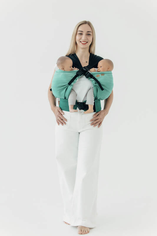 LennyTwin - justerbar tvillingbærer, Størrelse Standard, ENTWINE  #babywearing