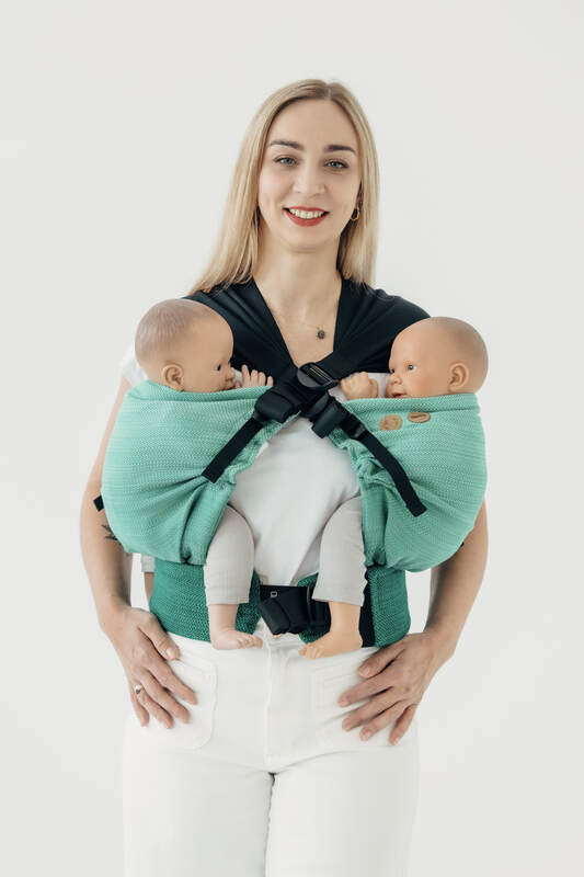 LennyTwin - justerbar tvillingbærer, Størrelse Standard, ENTWINE  #babywearing