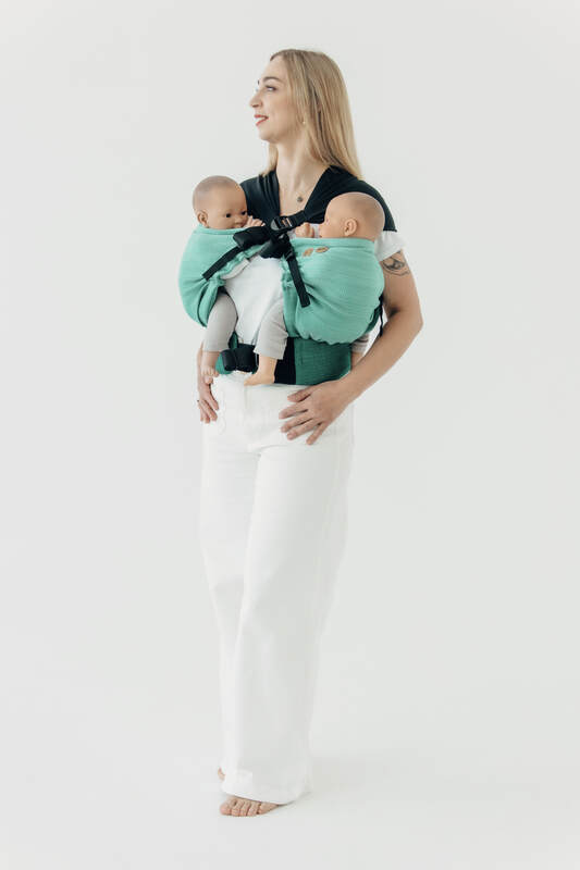 LennyTwin - justerbar tvillingbærer, Størrelse Standard, ENTWINE  #babywearing