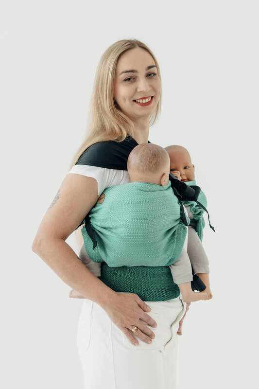 LennyTwin - justerbar tvillingbærer, Størrelse Standard, ENTWINE  #babywearing