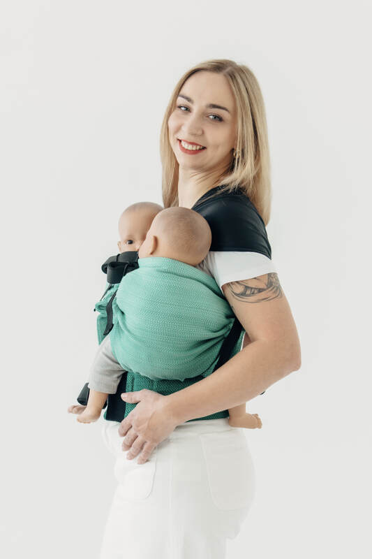 LennyTwin - justerbar tvillingbærer, Størrelse Standard, ENTWINE  #babywearing
