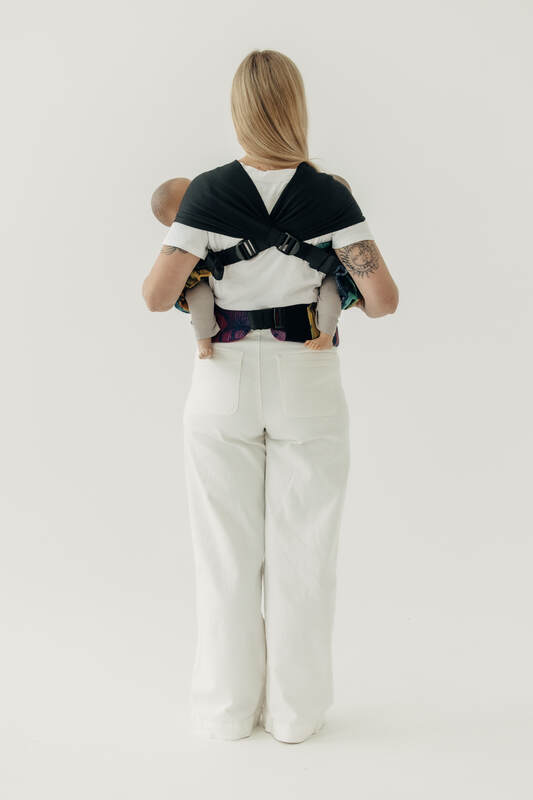 LennyTwin Carrier, Standard Size, jacquard weave 100% cotton - FOR PROFESSIONAL USE EDITION - JURASSIC - NEW ERA #babywearing