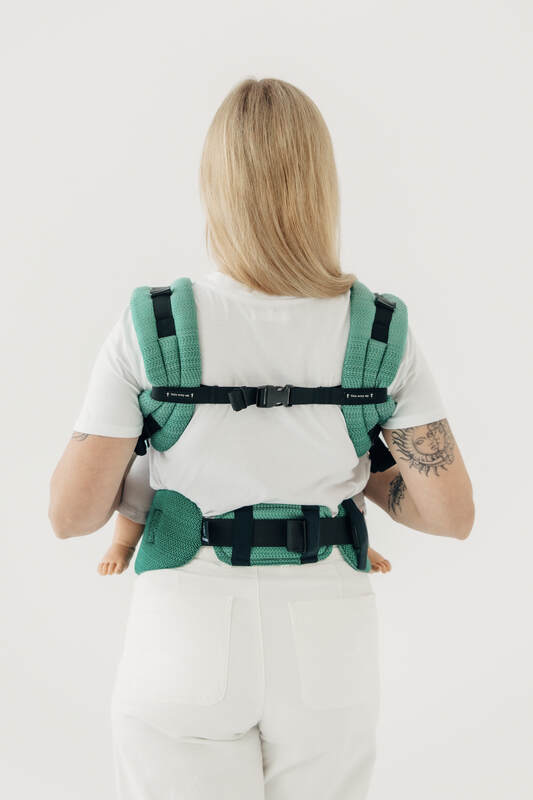 Porte-bébé LennyUpGradee PRO, taille standard, tissage herringbone, 100% coton - VERSION POUR USAGE PROFESSIONNEL - ENTWINE #babywearing