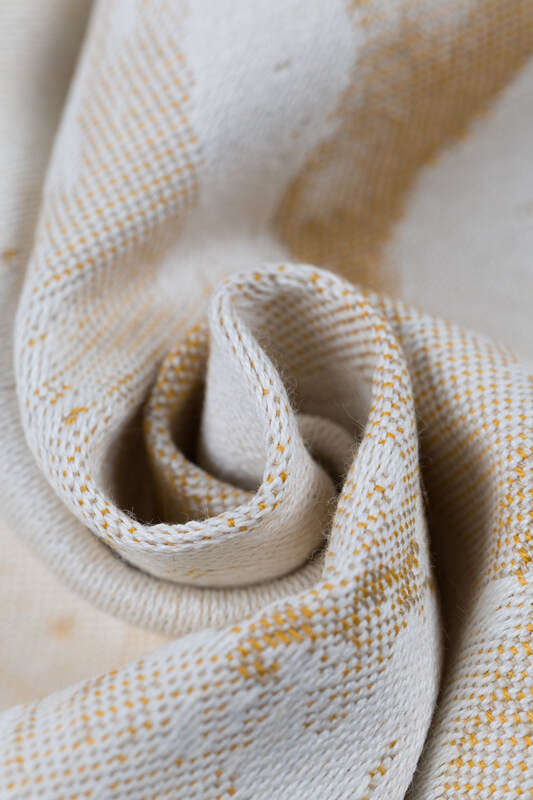 LennyLight Carrier, Standard Size, jacquard weave 100% cotton - GALLOP - PALOMINO #babywearing