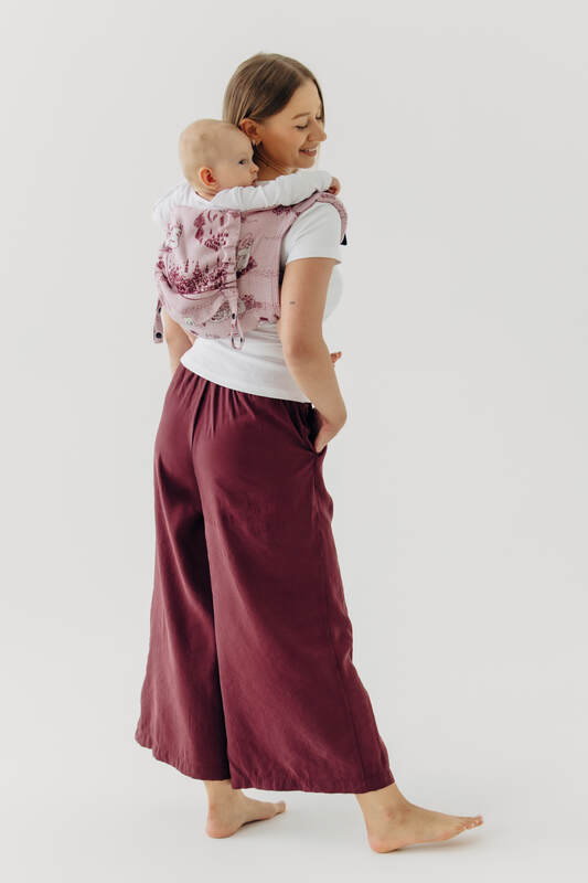 Onbuhimo PRO SAD LennyLamb, talla estándar, jacquard (100% algodón) - MOOMINVALLEY - SHOW ME #babywearing