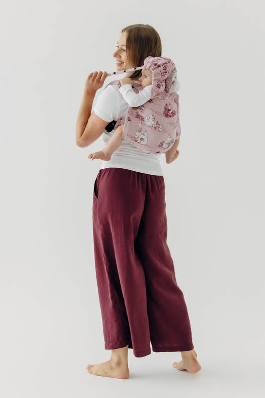 Onbuhimo PRO SAD LennyLamb, talla estándar, jacquard (100% algodón) - MOOMINVALLEY - SHOW ME #babywearing