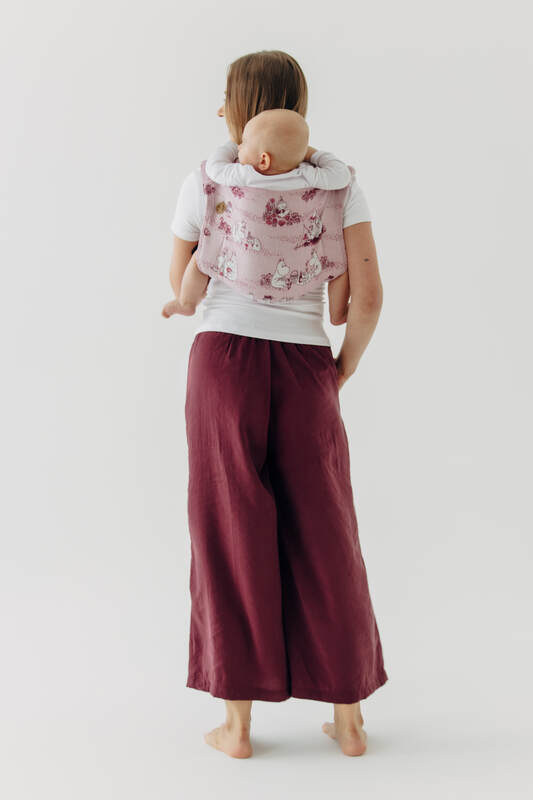 Onbuhimo PRO SAD LennyLamb, talla estándar, jacquard (100% algodón) - MOOMINVALLEY - SHOW ME #babywearing