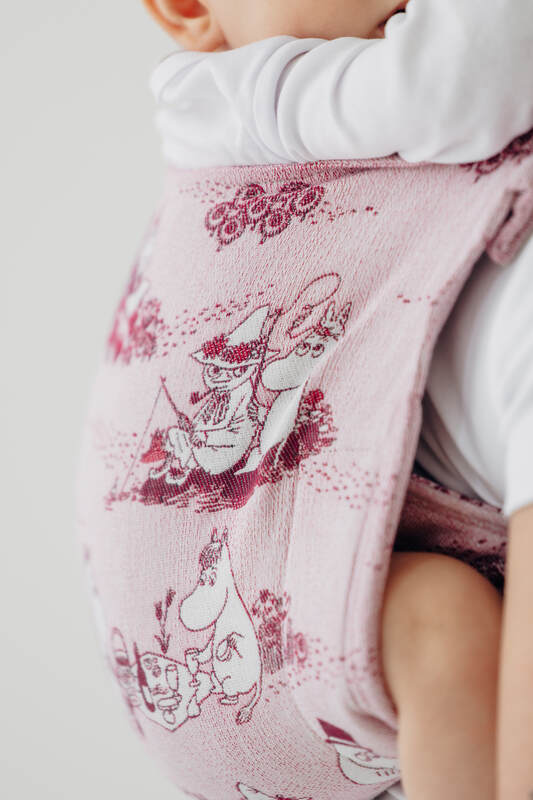 Onbuhimo PRO SAD LennyLamb, talla estándar, jacquard (100% algodón) - MOOMINVALLEY - SHOW ME #babywearing