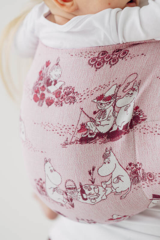 Onbuhimo PRO SAD LennyLamb, talla estándar, jacquard (100% algodón) - MOOMINVALLEY - SHOW ME #babywearing