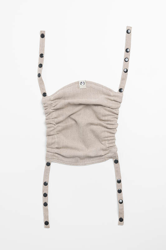 Baby carrier hood (100% cotton) - PEANUT BUTTER #babywearing