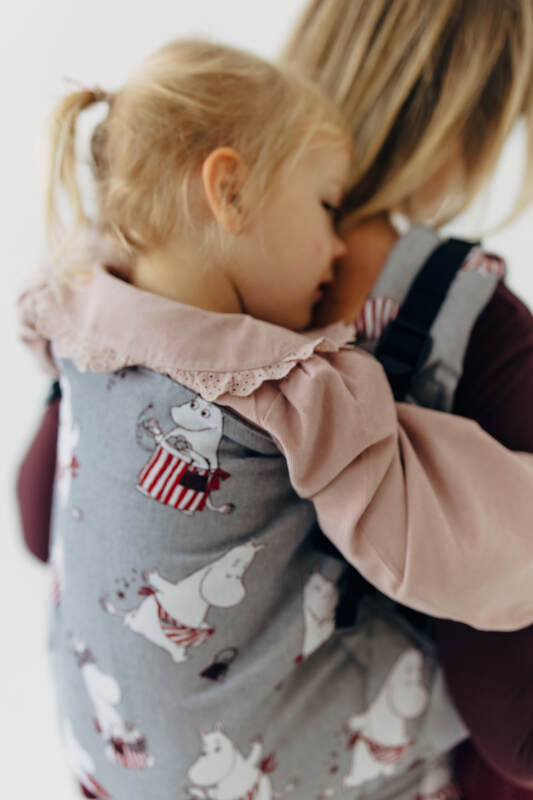 LennyPreschool Carrier, Preschool Size, jacquard weave (100% cotton) - MOOMINMAMMA - ROOTED #babywearing