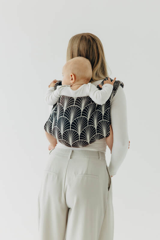 Lenny Buckle Onbuhimo PRO baby carrier, standard size, jacquard weave (100% cotton) - DECO - GRAINFIELDS #babywearing