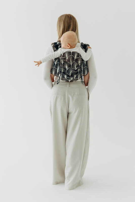 Lenny Buckle Onbuhimo PRO baby carrier, standard size, jacquard weave (100% cotton) - DECO - GRAINFIELDS #babywearing