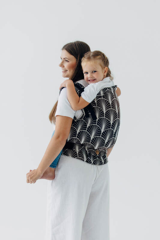 LennyPreschool Carrier, Preschool Size, jacquard weave (100% cotton) - DECO - GRAINFIELDS #babywearing
