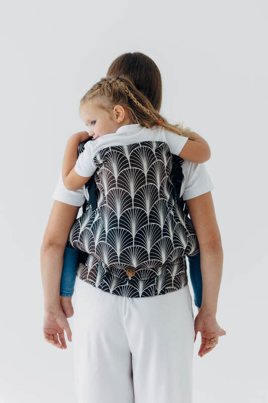 LennyPreschool Carrier, Preschool Size, jacquard weave (100% cotton) - DECO - GRAINFIELDS #babywearing