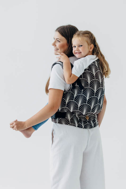LennyPreschool Carrier, Preschool Size, jacquard weave (100% cotton) - DECO - GRAINFIELDS #babywearing