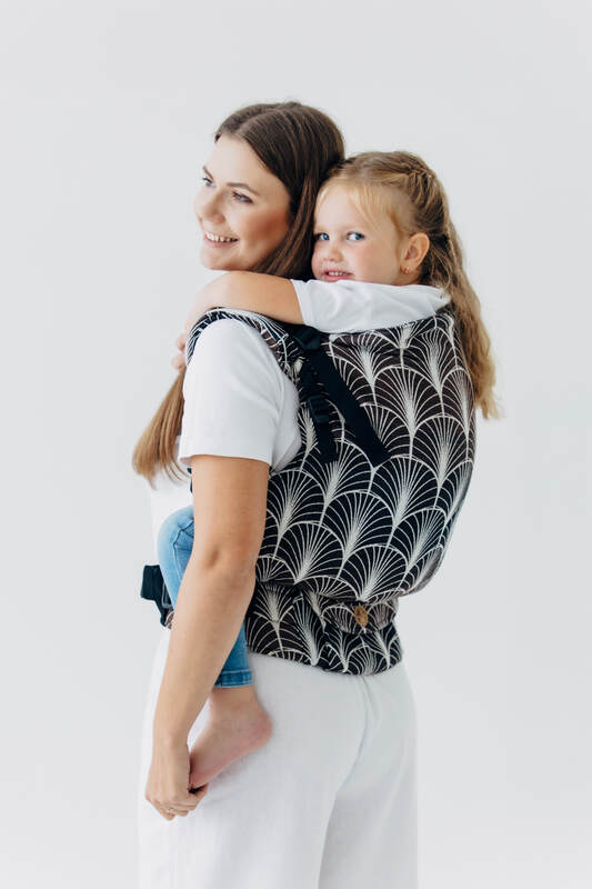 LennyPreschool Carrier, Preschool Size, jacquard weave (100% cotton) - DECO - GRAINFIELDS #babywearing