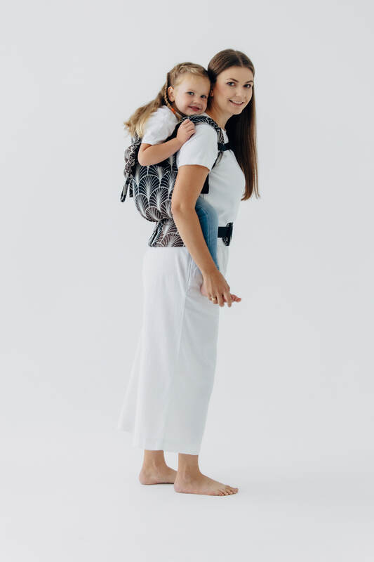 LennyPreschool Carrier, Preschool Size, jacquard weave (100% cotton) - DECO - GRAINFIELDS #babywearing