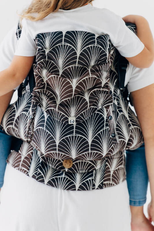 LennyPreschool Carrier, Preschool Size, jacquard weave (100% cotton) - DECO - GRAINFIELDS #babywearing
