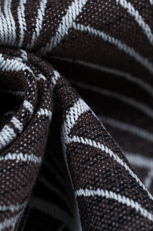 Lenny Buckle Onbuhimo PRO baby carrier, standard size, jacquard weave (100% cotton) - DECO - GRAINFIELDS #babywearing