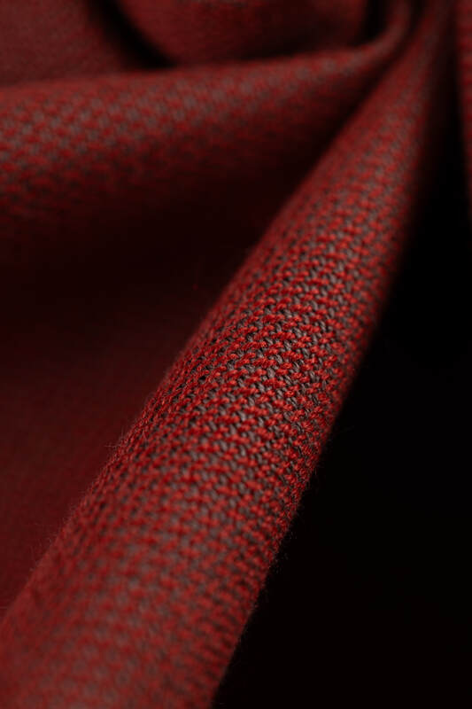 Tragetuch, Kreuzköper-Bindung (100% Baumwolle) - ROOIBOS - Größe XL #babywearing