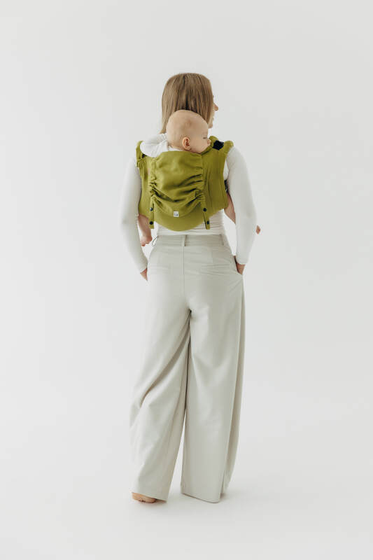 Lenny Buckle Onbuhimo PRO baby carrier, standard size, broken-twill weave (100% cotton) - SENCHA #babywearing