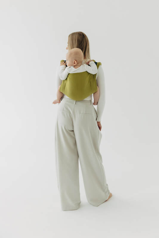 Lenny Buckle Onbuhimo PRO baby carrier, standard size, broken-twill weave (100% cotton) - SENCHA #babywearing