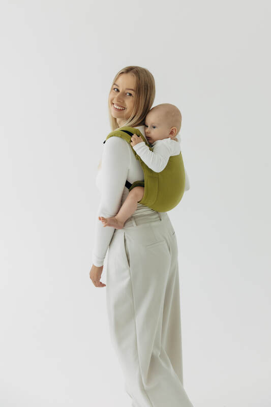 Lenny Buckle Onbuhimo PRO baby carrier, standard size, broken-twill weave (100% cotton) - SENCHA #babywearing
