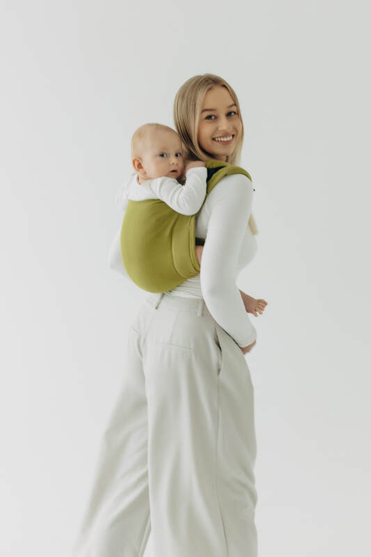 Lenny Buckle Onbuhimo PRO baby carrier, standard size, broken-twill weave (100% cotton) - SENCHA #babywearing