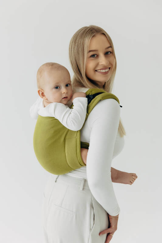 Lenny Buckle Onbuhimo PRO baby carrier, standard size, broken-twill weave (100% cotton) - SENCHA #babywearing