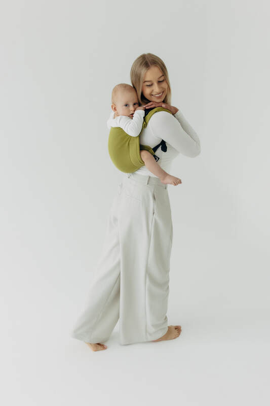 Lenny Buckle Onbuhimo PRO baby carrier, standard size, broken-twill weave (100% cotton) - SENCHA #babywearing