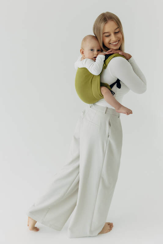 Lenny Buckle Onbuhimo PRO baby carrier, standard size, broken-twill weave (100% cotton) - SENCHA #babywearing