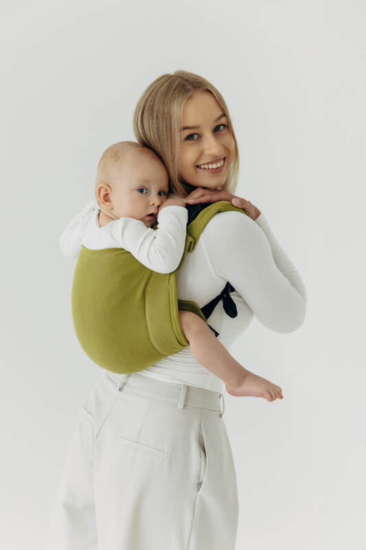 Lenny Buckle Onbuhimo PRO baby carrier, standard size, broken-twill weave (100% cotton) - SENCHA #babywearing