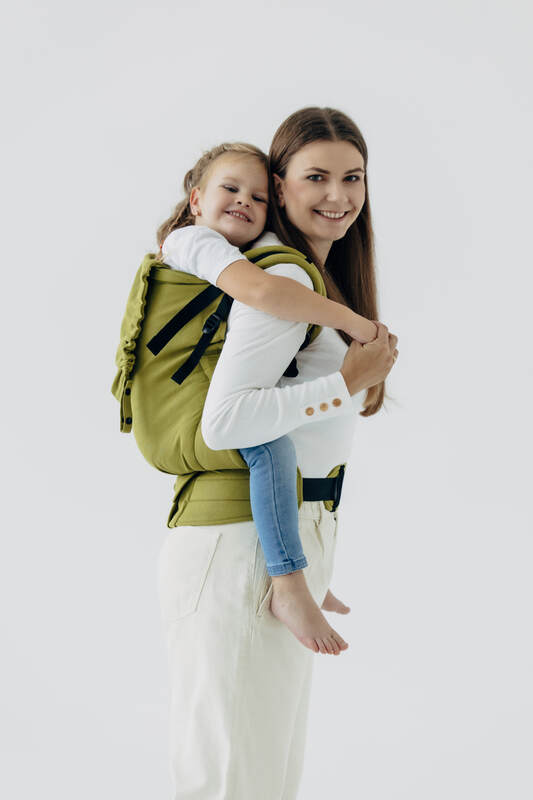 LennyPreschool Carrier, Preschool Size, broken - twill weave 100% cotton - SENCHA #babywearing