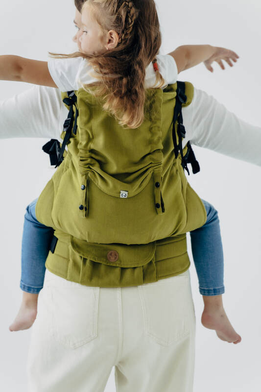 LennyPreschool Carrier, Preschool Size, broken - twill weave 100% cotton - SENCHA #babywearing