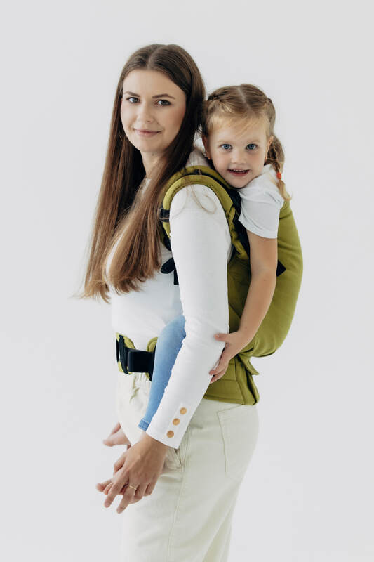LennyPreschool Carrier, Preschool Size, broken - twill weave 100% cotton - SENCHA #babywearing