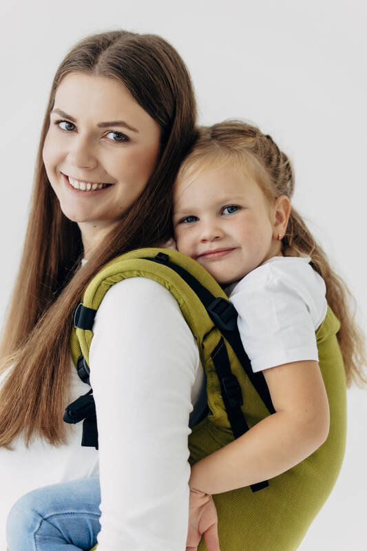 LennyPreschool Carrier, Preschool Size, broken - twill weave 100% cotton - SENCHA #babywearing