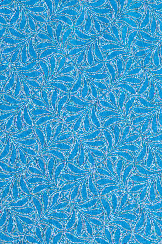 Fular, tejido jacquard (50% seda, 50% algodón) - INFINITY - HAVEN - talla XL #babywearing