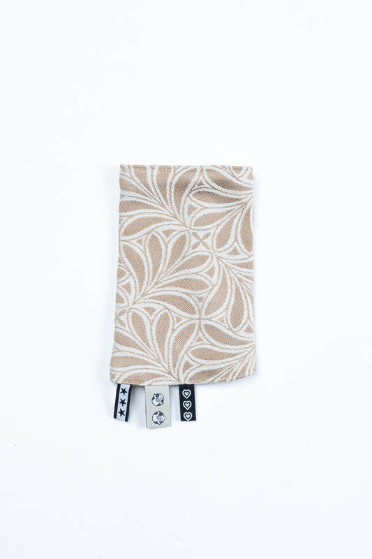 Drool Pads (Outer fabric - 50% cotton, 50% bamboo viscose; Lining - 100% cotton) - INFINITY - GOLDEN HOUR #babywearing