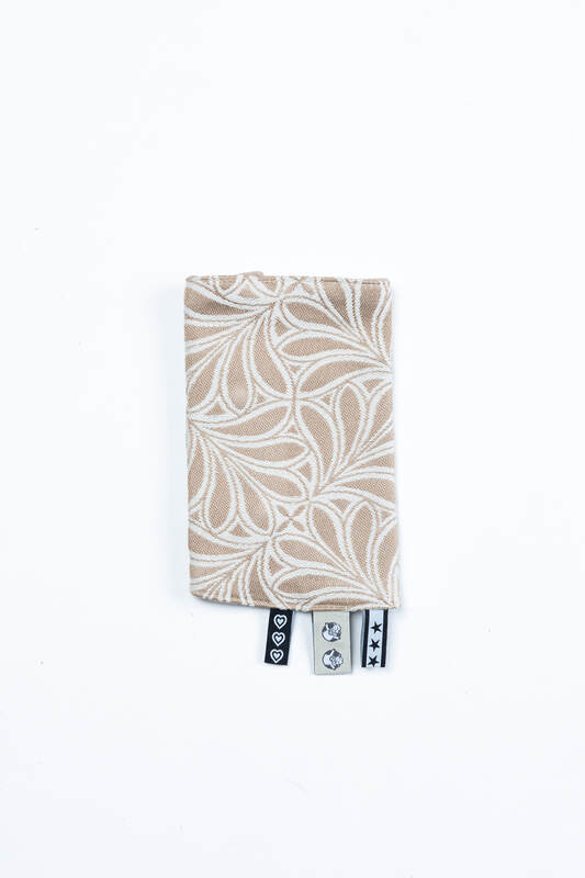Drool Pads (Outer fabric - 50% cotton, 50% bamboo viscose; Lining - 100% cotton) - INFINITY - GOLDEN HOUR #babywearing