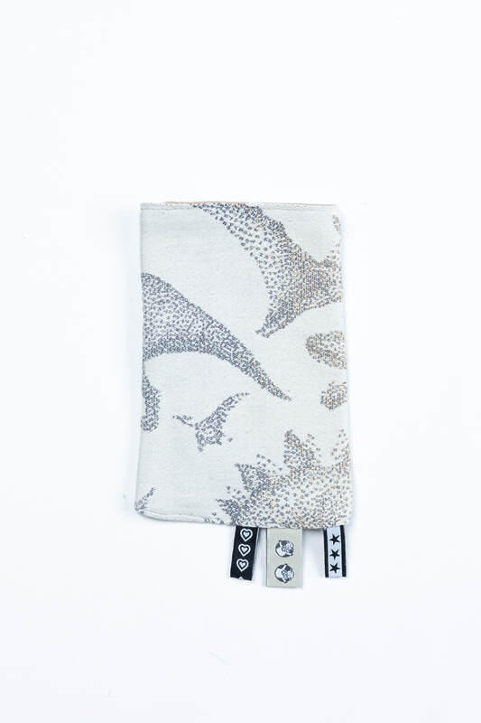 Drool Pads (100% cotton) - JURASSIC - ICE DESERT #babywearing
