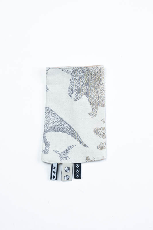 Drool Pads (100% cotton) - JURASSIC - ICE DESERT #babywearing