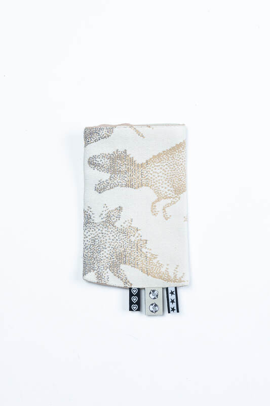 Drool Pads (100% cotton) - JURASSIC - ICE DESERT #babywearing