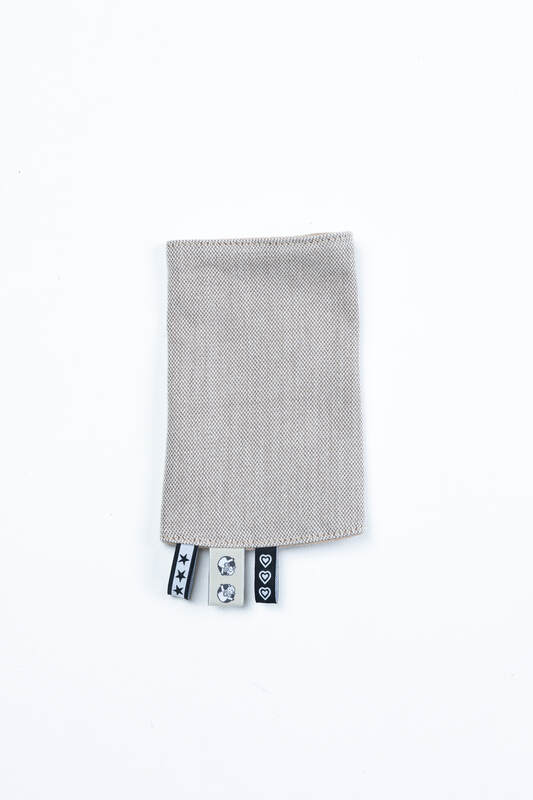 Schultergurtschoner (100% Baumwolle) - PEANUT BUTTER #babywearing