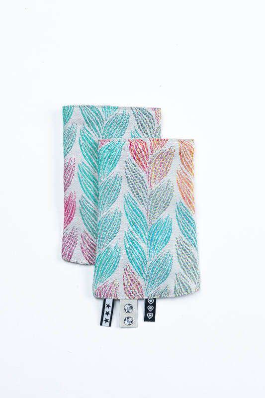 Drool Pads (100% cotton) - TANGLED - PLAIT #babywearing