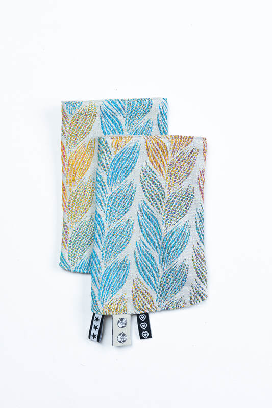 Drool Pads (100% cotton) - TANGLED - PLAIT #babywearing