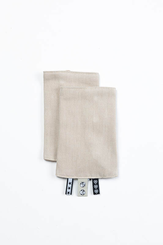 Drool Pads (Outer fabric - 58% cotton, 42% bamboo viscose; Lining - 100% cotton) - TRACK  #babywearing