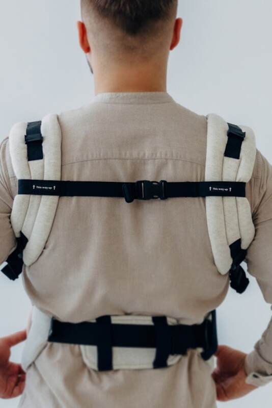 Chest belt with a standard buckle #babywearing